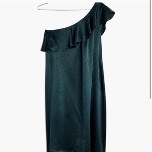 ✨1DAY SALE✨MADEWELL | 100% Silk Green Polka Dot
